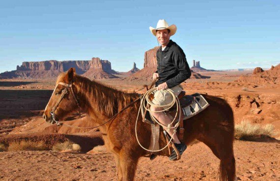 Équitation avec un guide Navajo