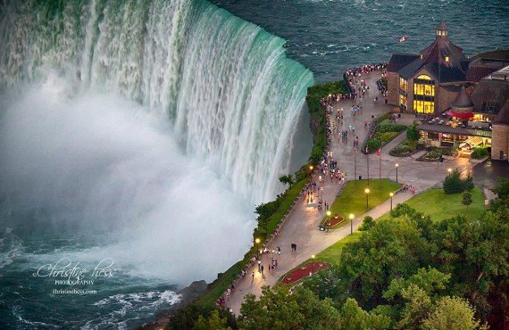 La fameuse Table Rock (Niagara Tourism)
