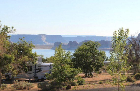 Camping Wahweap et le Lac Powell