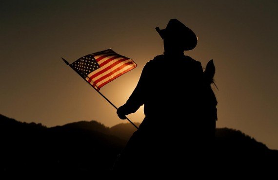 Décor de film Western americains (iStockPhoto, RichVintage)