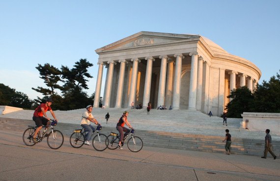 National Mall à vélo, Washington, DC