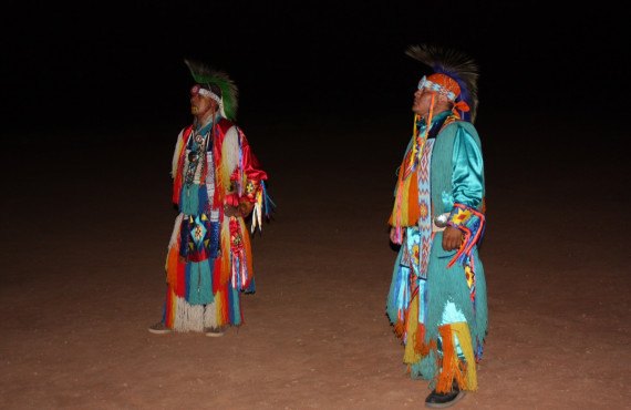 Soirée avec les Navajos