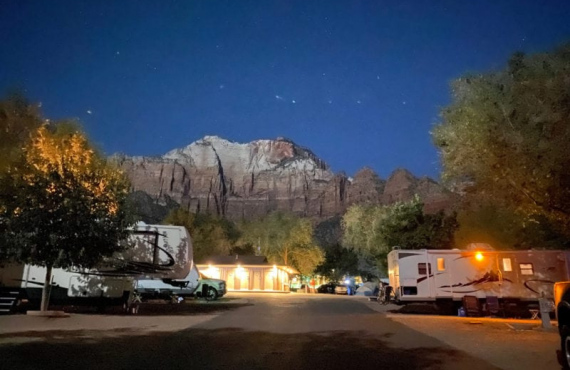 Camping Zion Canyon