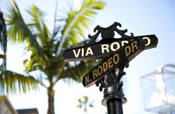 La célèbre Rodeo drive de Beverly Hills