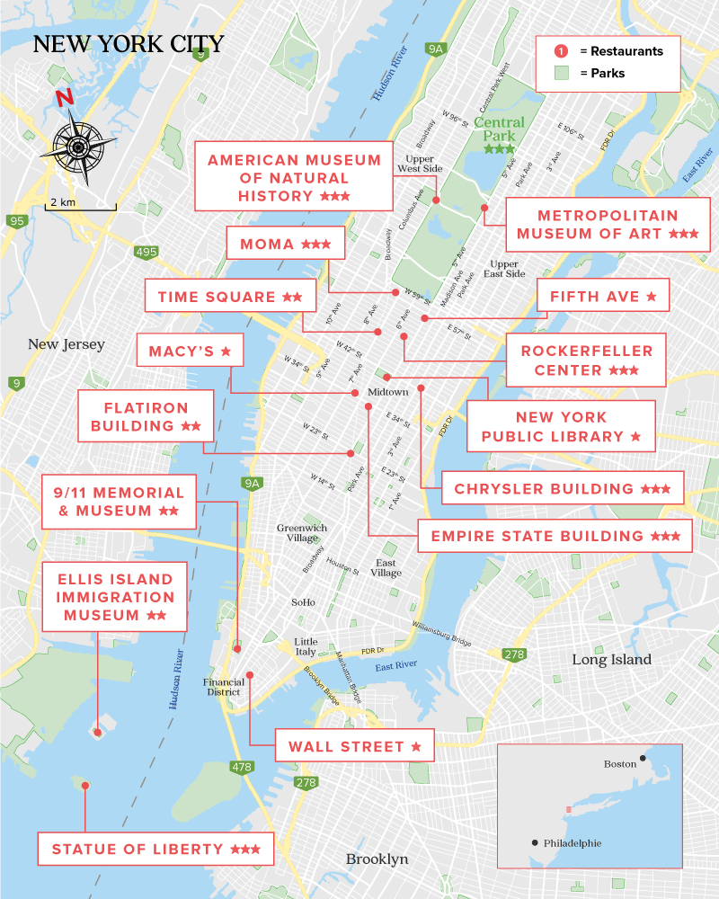 voyage guide a new york