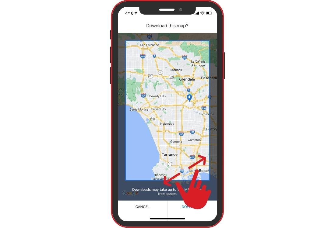 How to use Google Maps GPS offline while travelling?