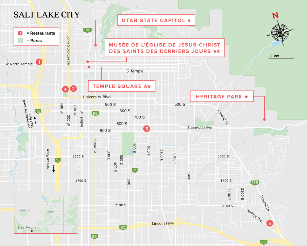 Salt Lake City Carte