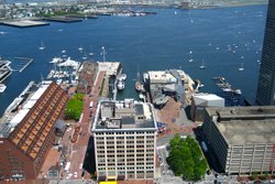 Boston Waterfront view